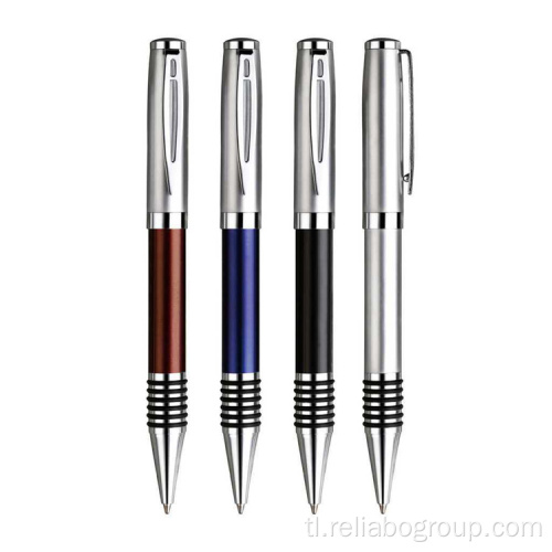 Pampromosyong Pribadong Label na Metal Ballpoint